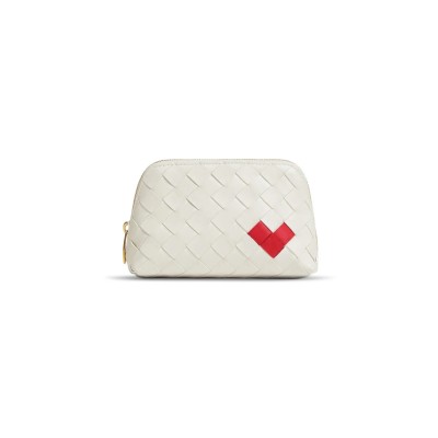 BOTTEGA VENETA INTRECCIATO SMALL BEAUTY POUCH 764044V3SP08585 (16.5*10.5*9cm)